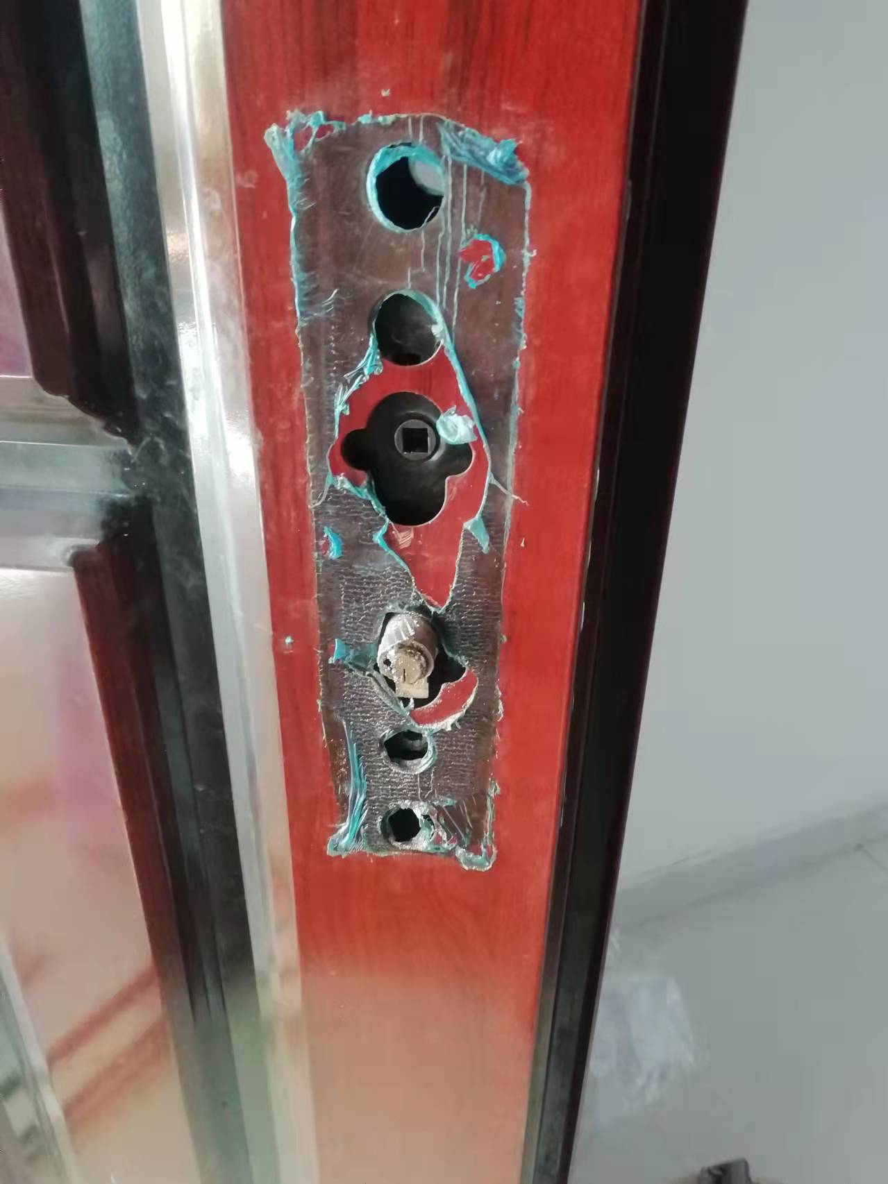 沌口开防盗门锁(图1)
